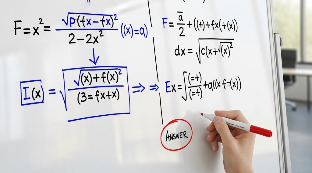 Neat mathematical working
